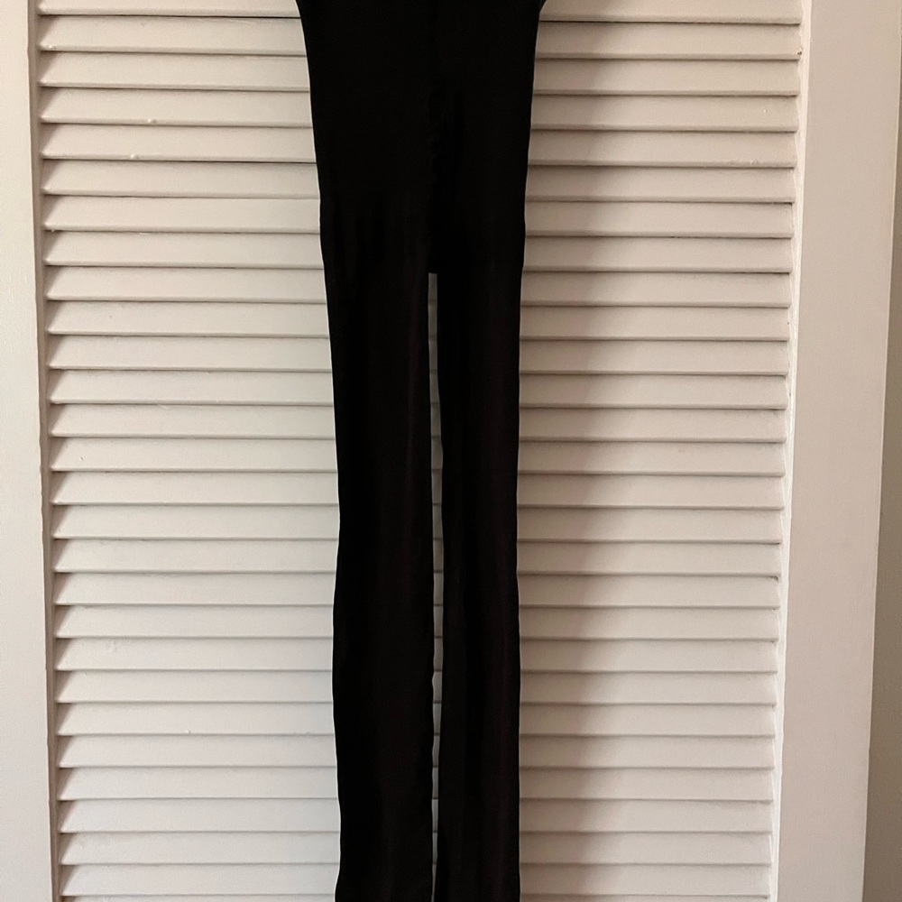 Snag footless tights